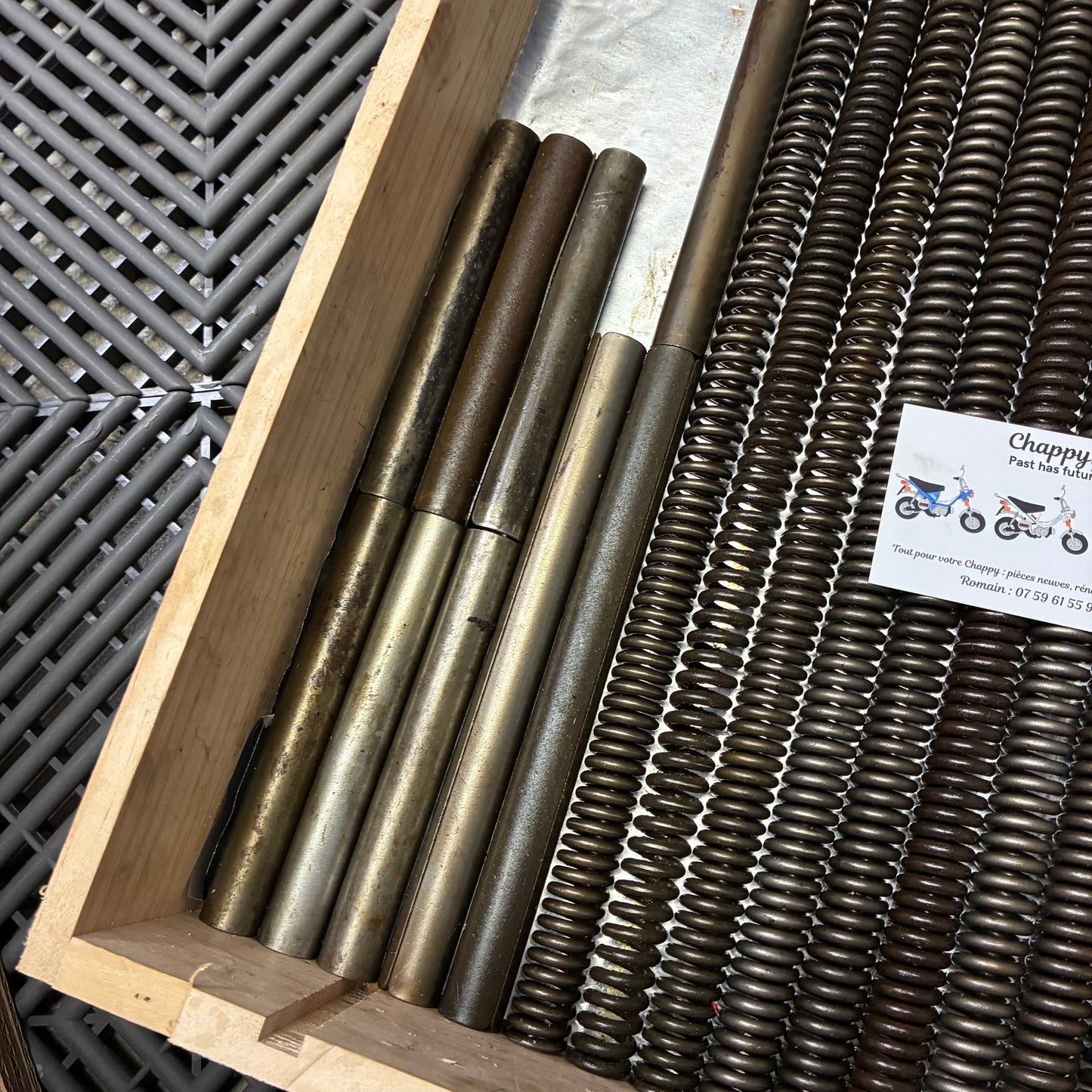 Kit ressort fourche - Chappy Yamaha