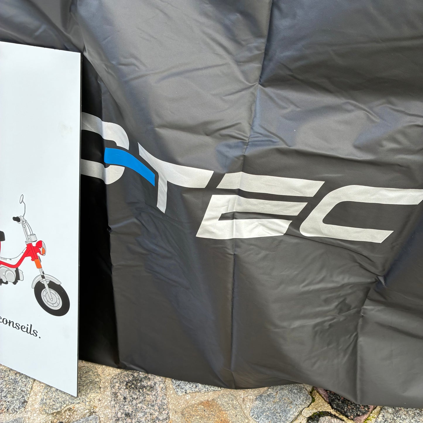 Bâche protection sur mesure - Chappy Yamaha