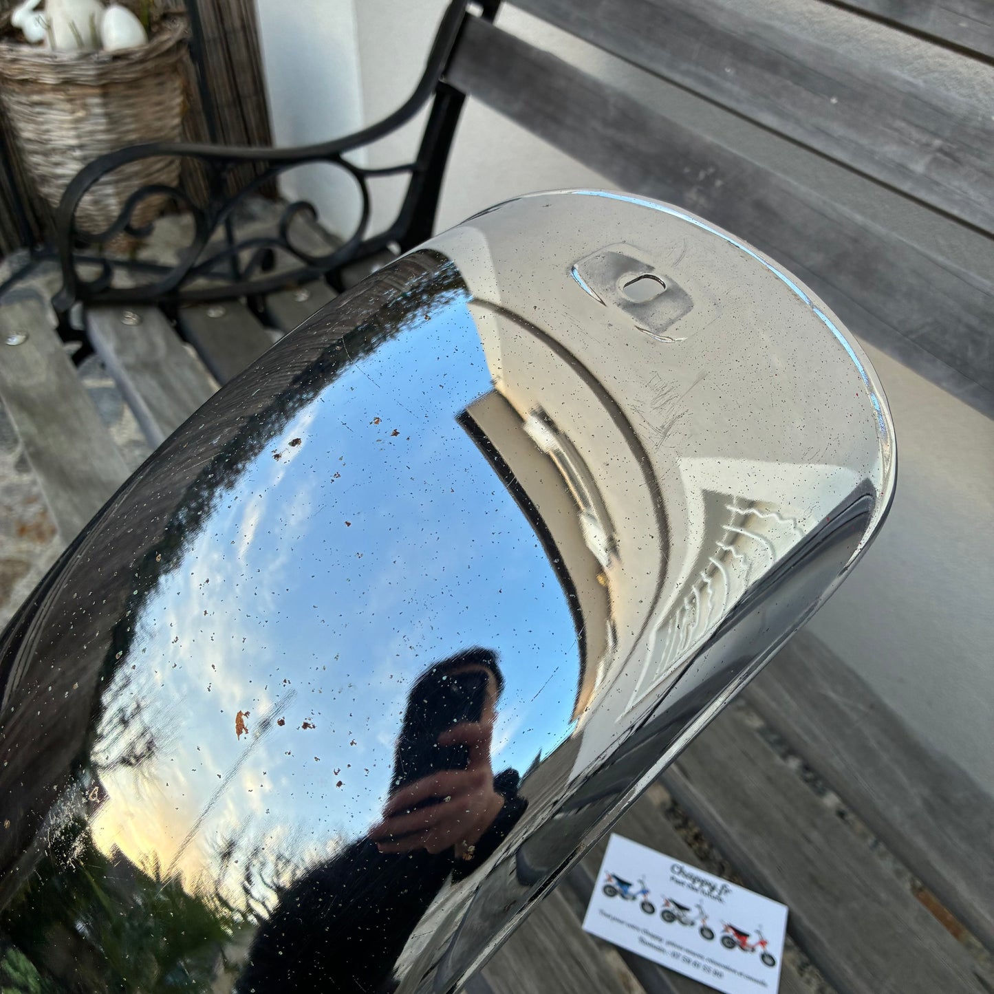 Garde boue arrière - Chappy Yamaha