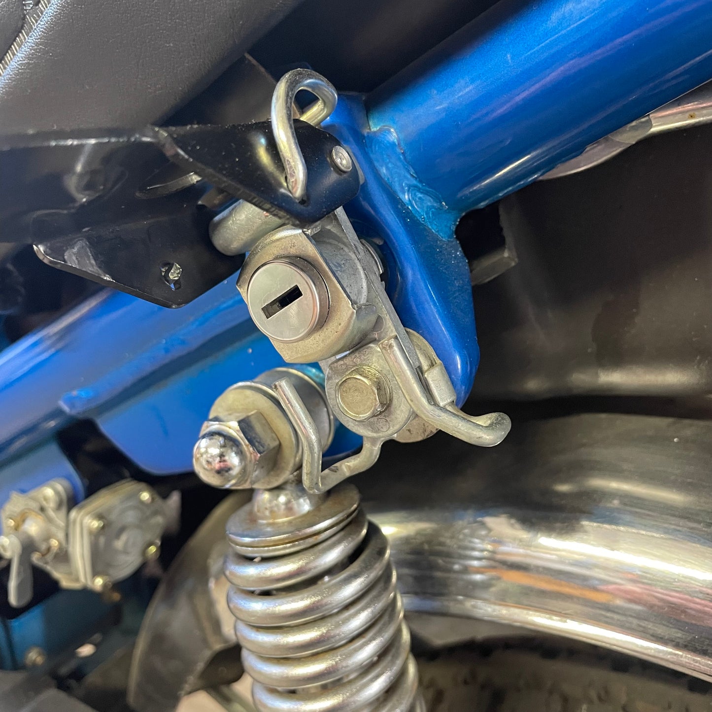 Komplettes Sitzschloss für Chappy Yamaha