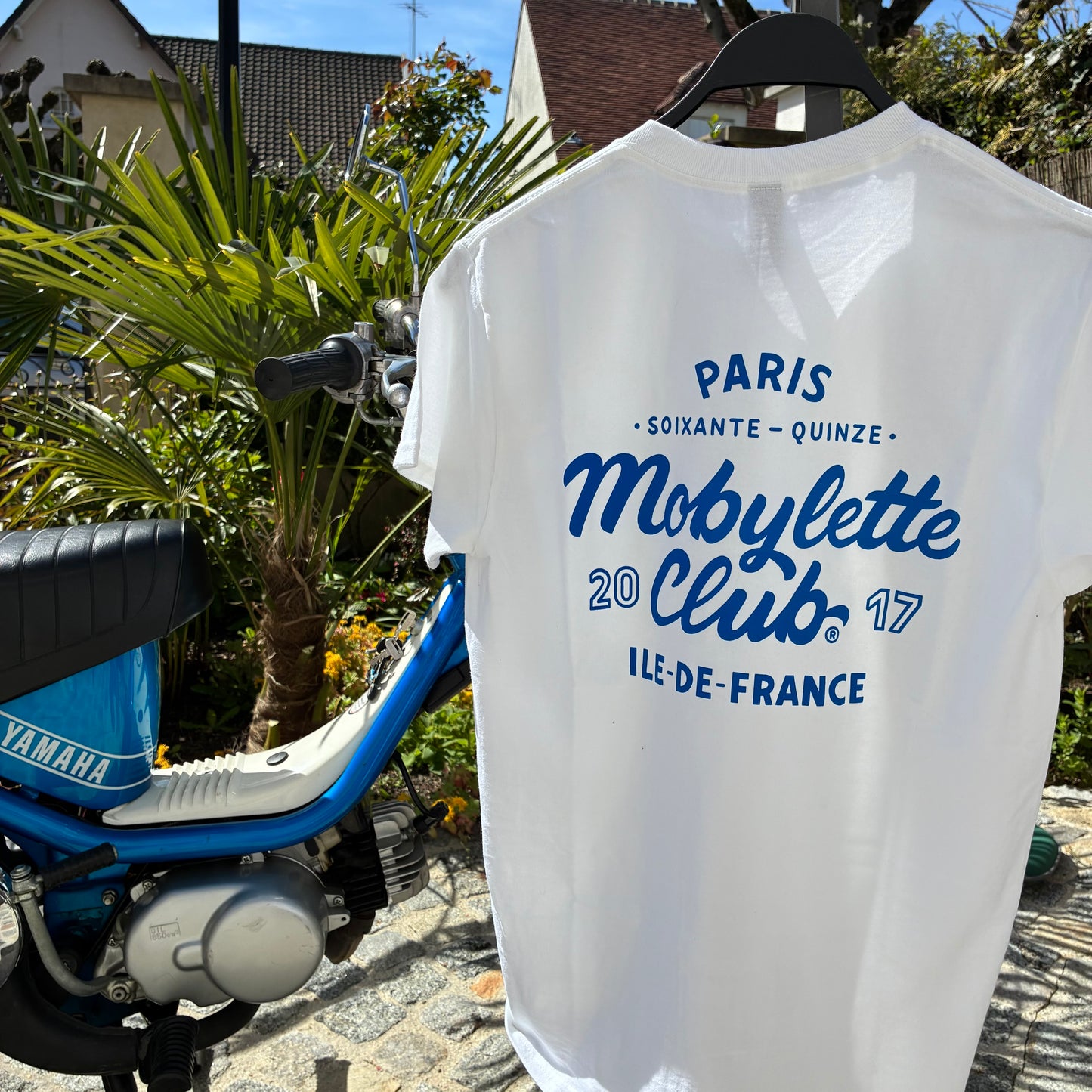 Nouveau T-shirt Mobylette Club & Chappy.fr 🇫🇷