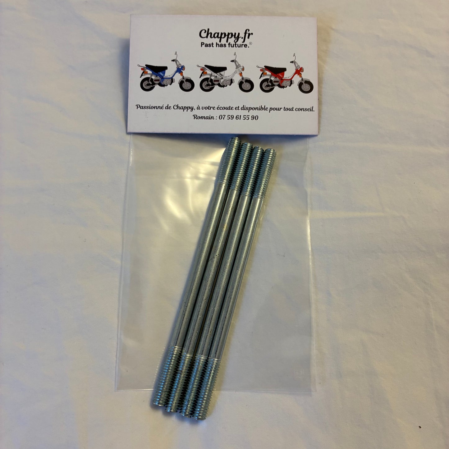 4 Goujons moteur - Chappy Yamaha