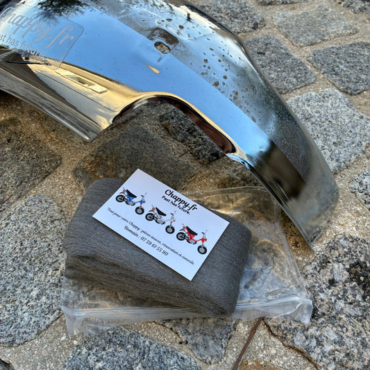 Laine d’acier - Rénovation des chromes