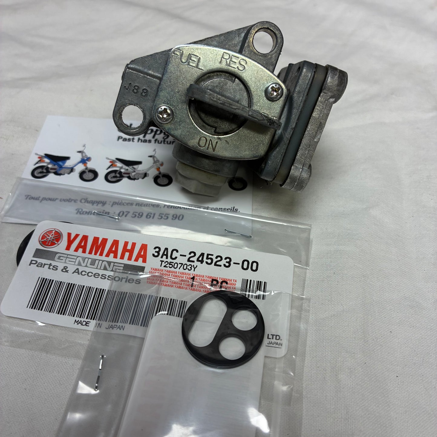 Chappy Yamaha fuel tap gasket