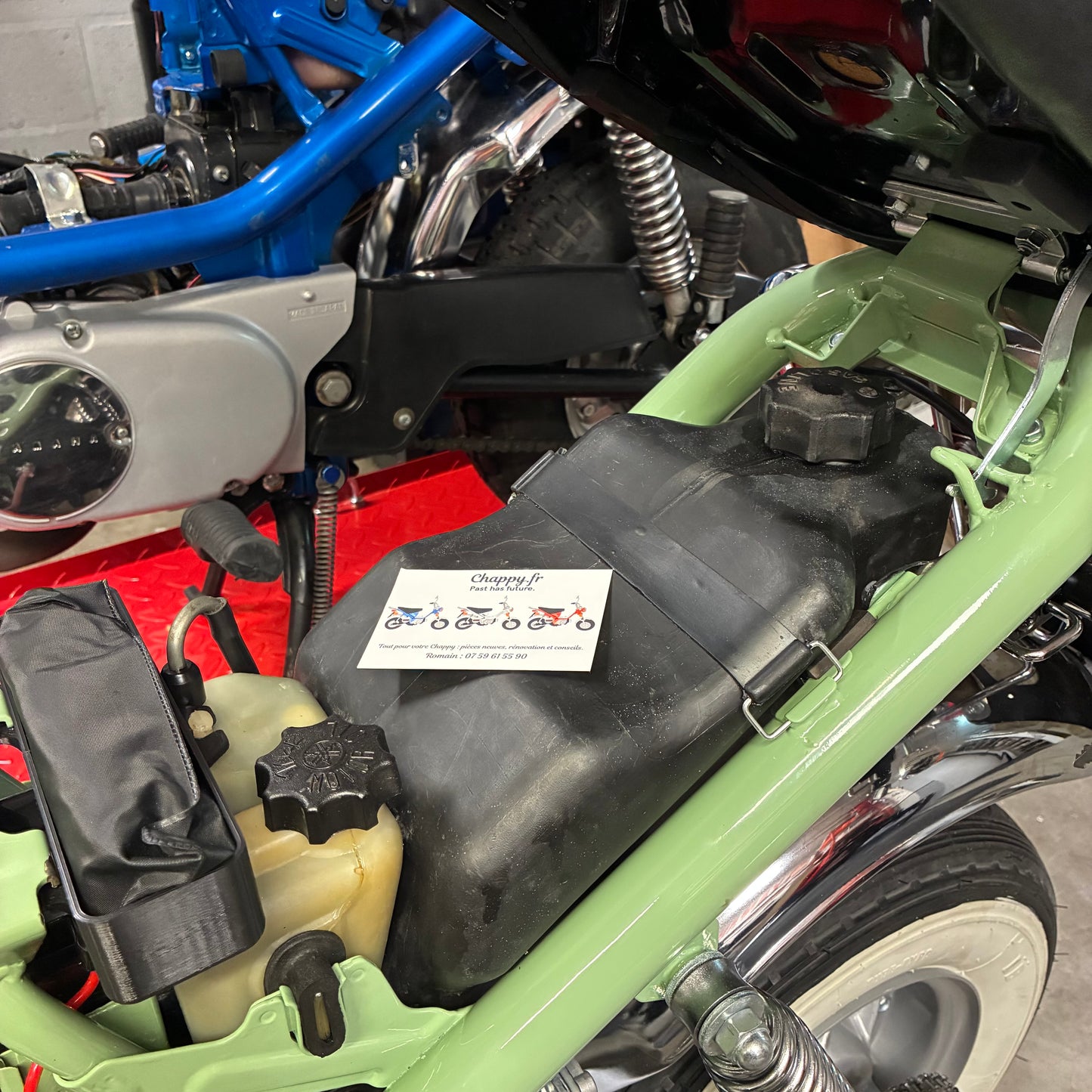 Sangle réservoir essence - Chappy Yamaha