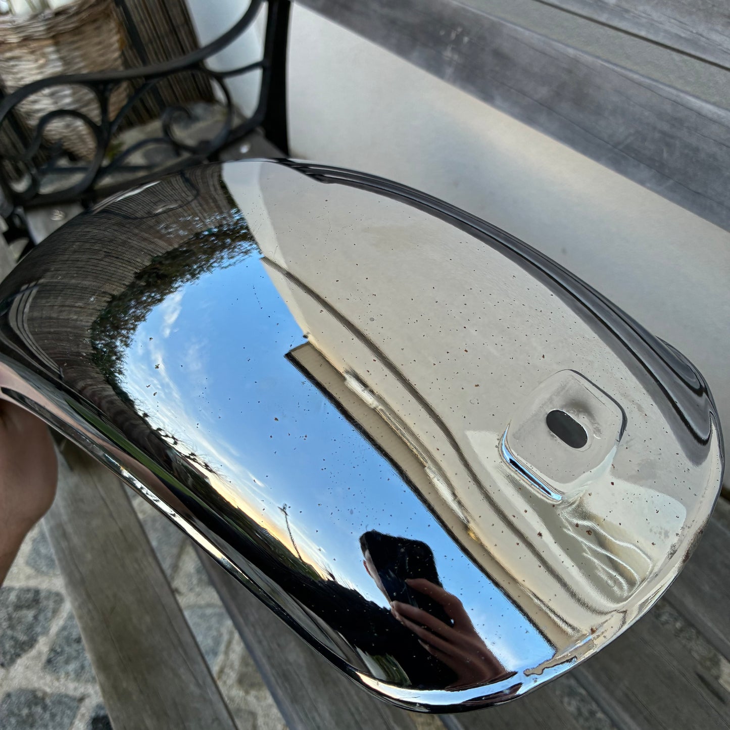 Garde boue arrière - Chappy Yamaha