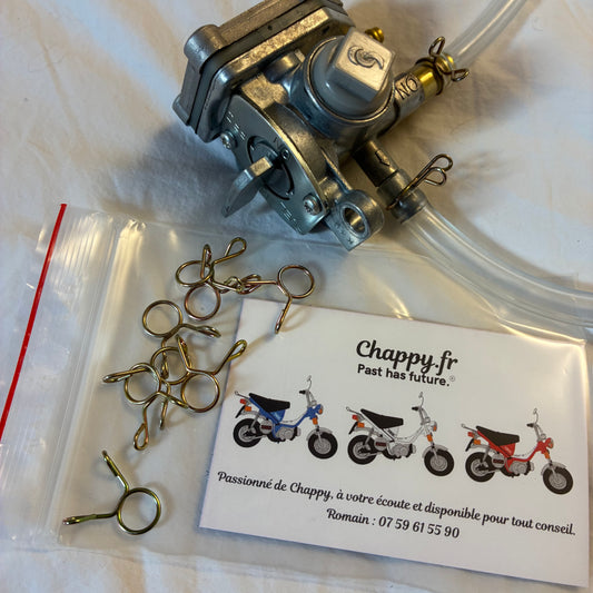 Chappy Yamaha fuel hose clips
