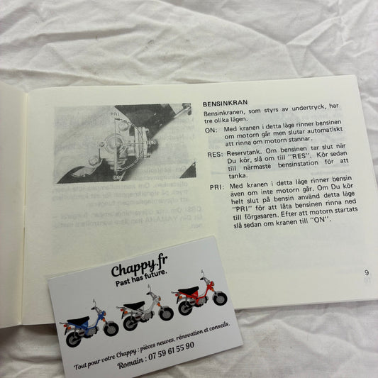 Manuel - Chappy Yamaha