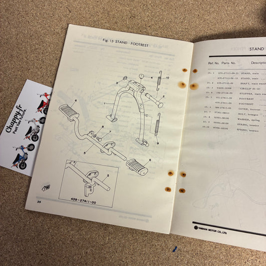Manuel Parts List - Chappy 1F3 LB80