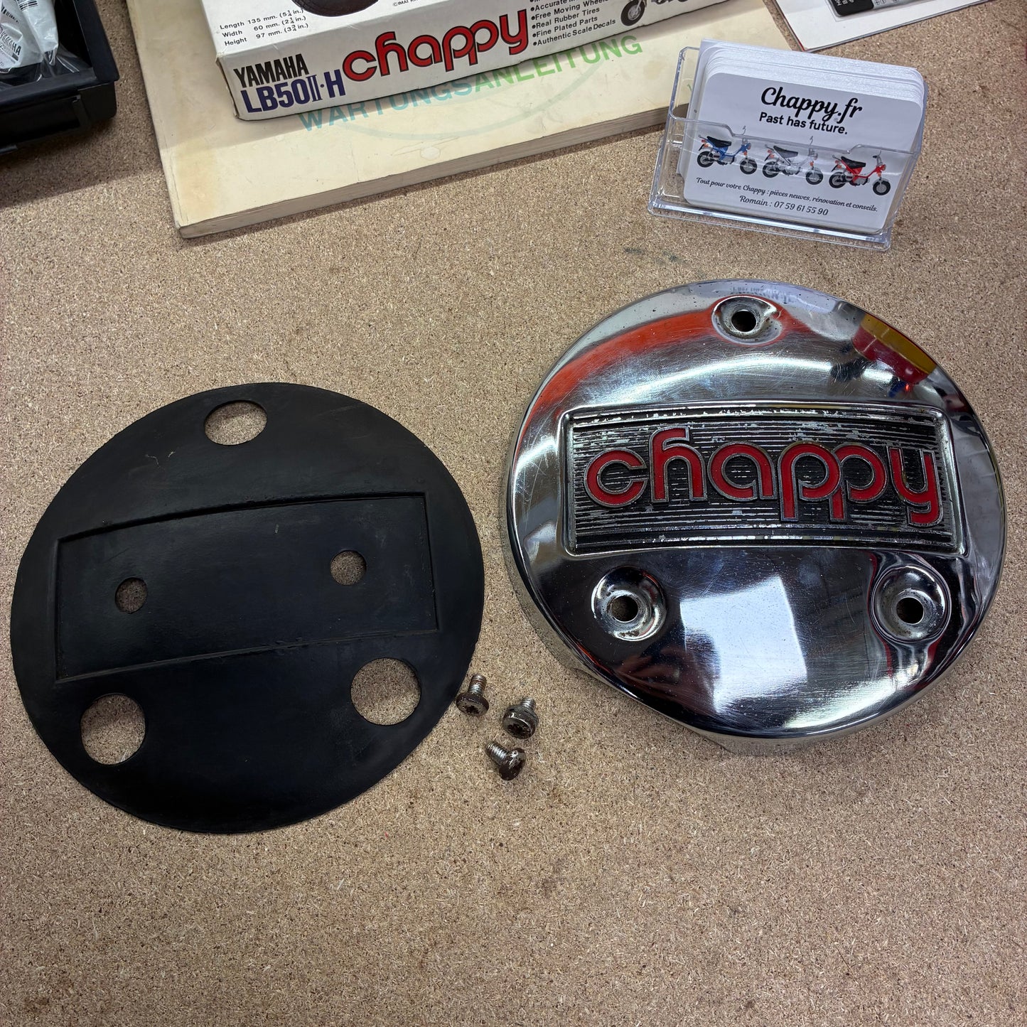 Cache échappement - Chappy Yamaha