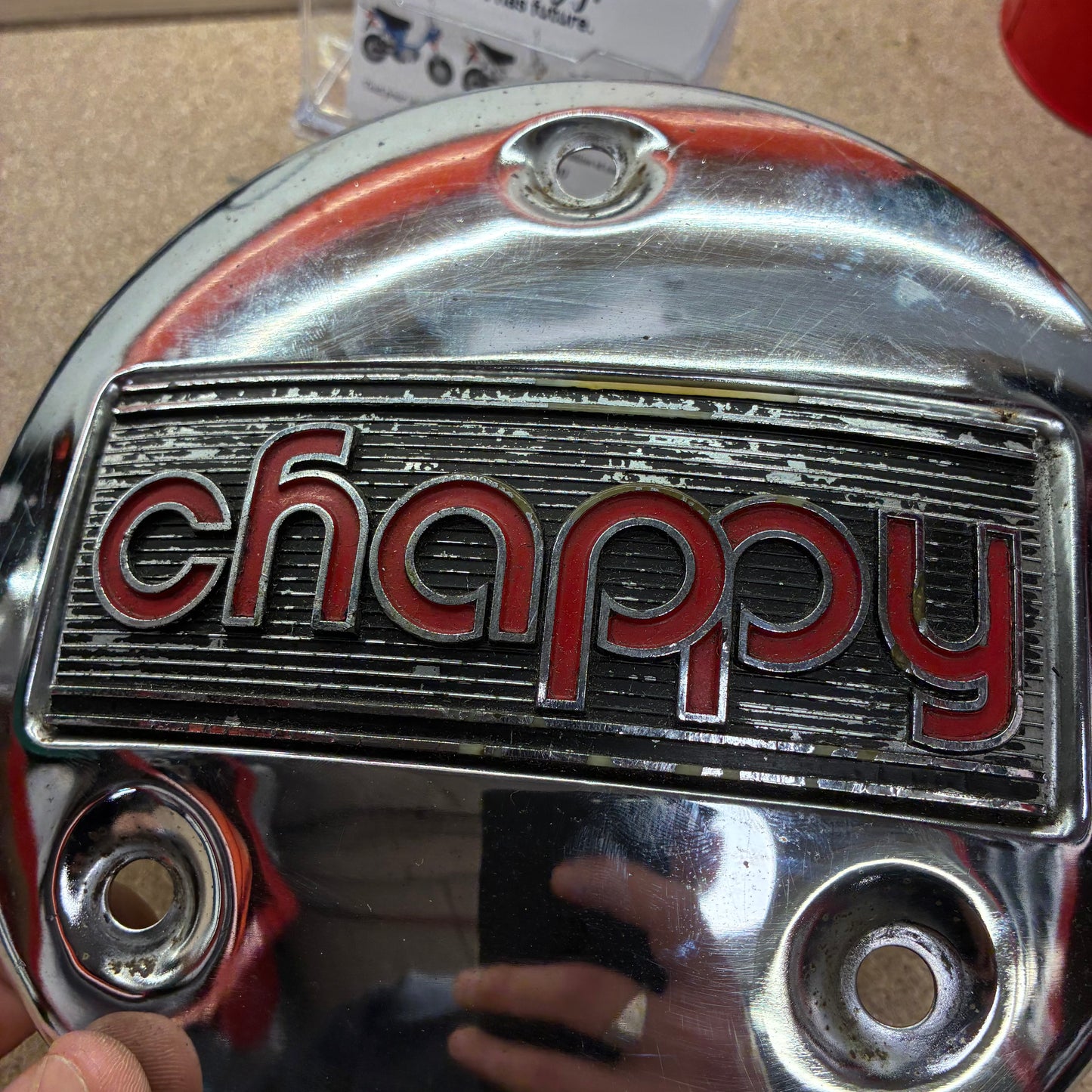 Cache échappement - Chappy Yamaha